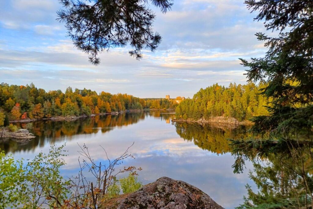 Podzimní krajina ve Waldviertelu