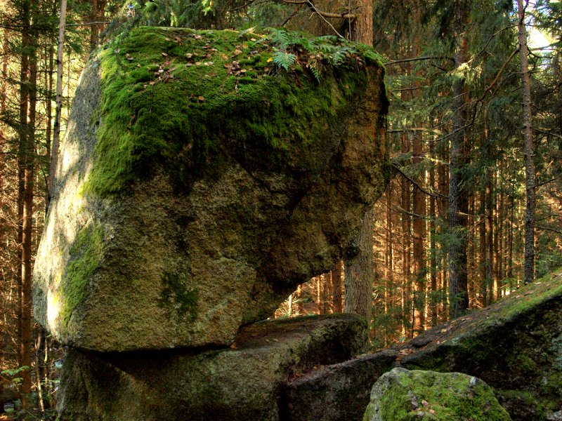 Wackelstein im Waldviertel