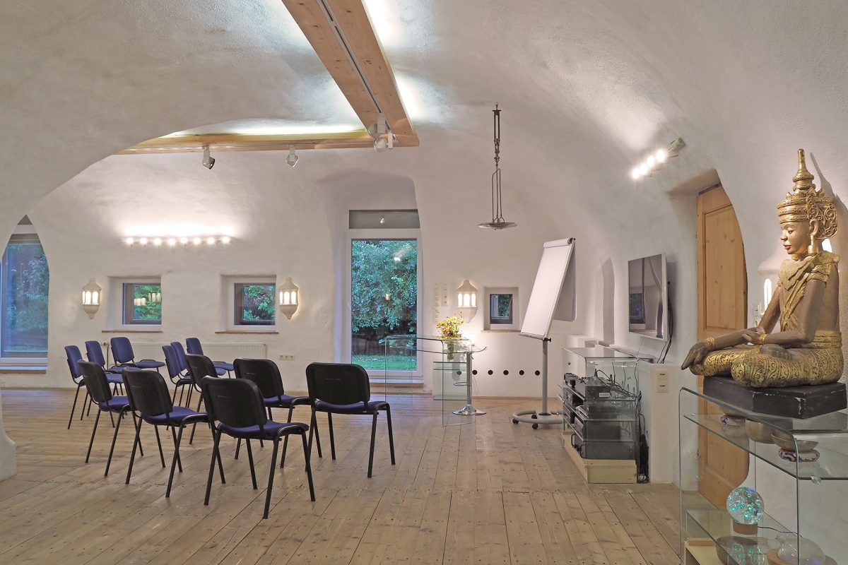 Seminarraum Samadhi mit Bestuhlung / Seminarhaus El Molino Ã–sterreich